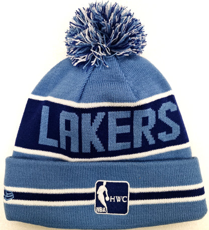 New Era Classic Cuffed Beanie Hat - NBA Los Angeles Lakers