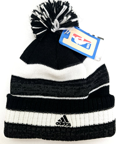 Adidas Brooklyn Nets Cuffed Knit Hat