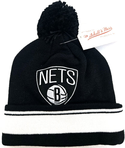 Mitchell & Ness Brooklyn Nets Cuffed Knit Hat