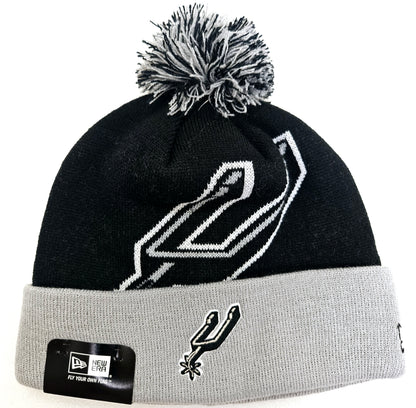 San Antonio Spurs Cuffed Knit Hat with Pom