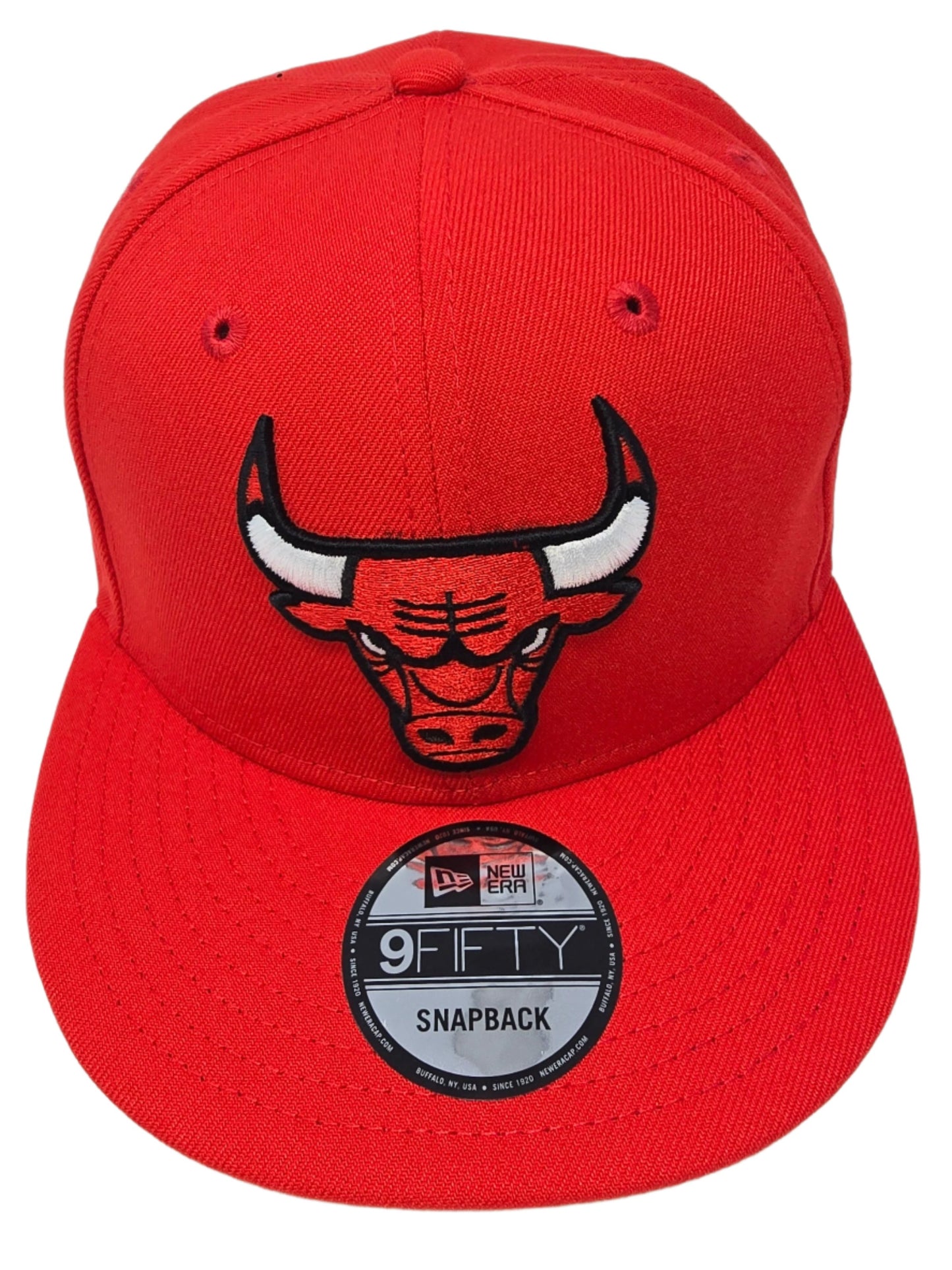 Chicago Bulls Officially Licensed NBA New Era 9FIFTY Red Snapback