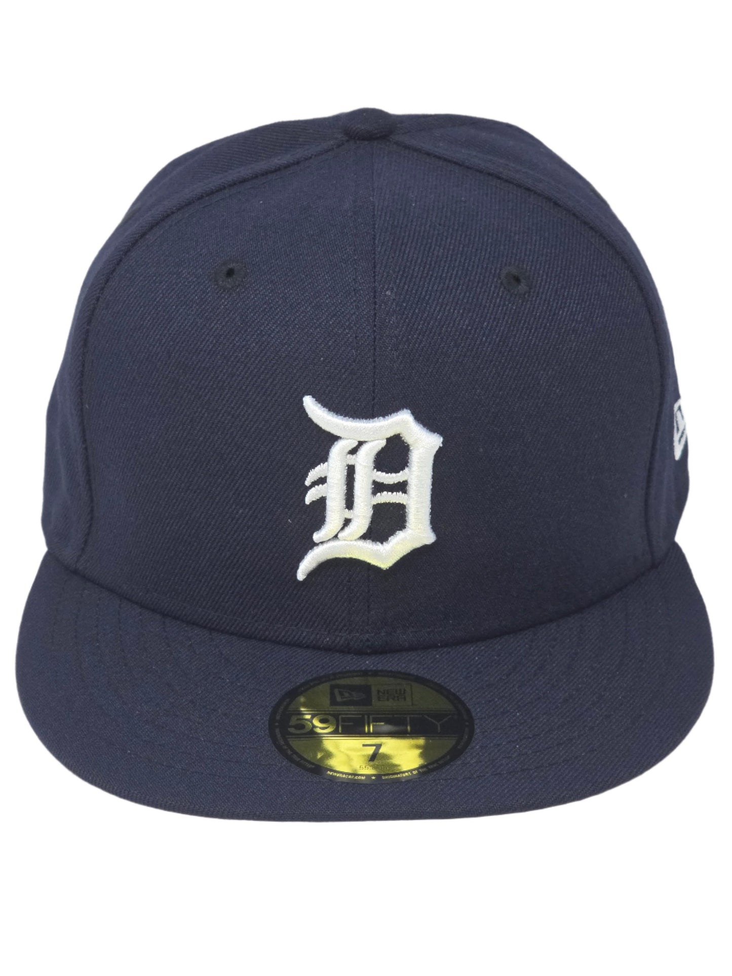 Detroit Tigers New Era 59FIFTY Navy Fitted Hat Authentic Collection