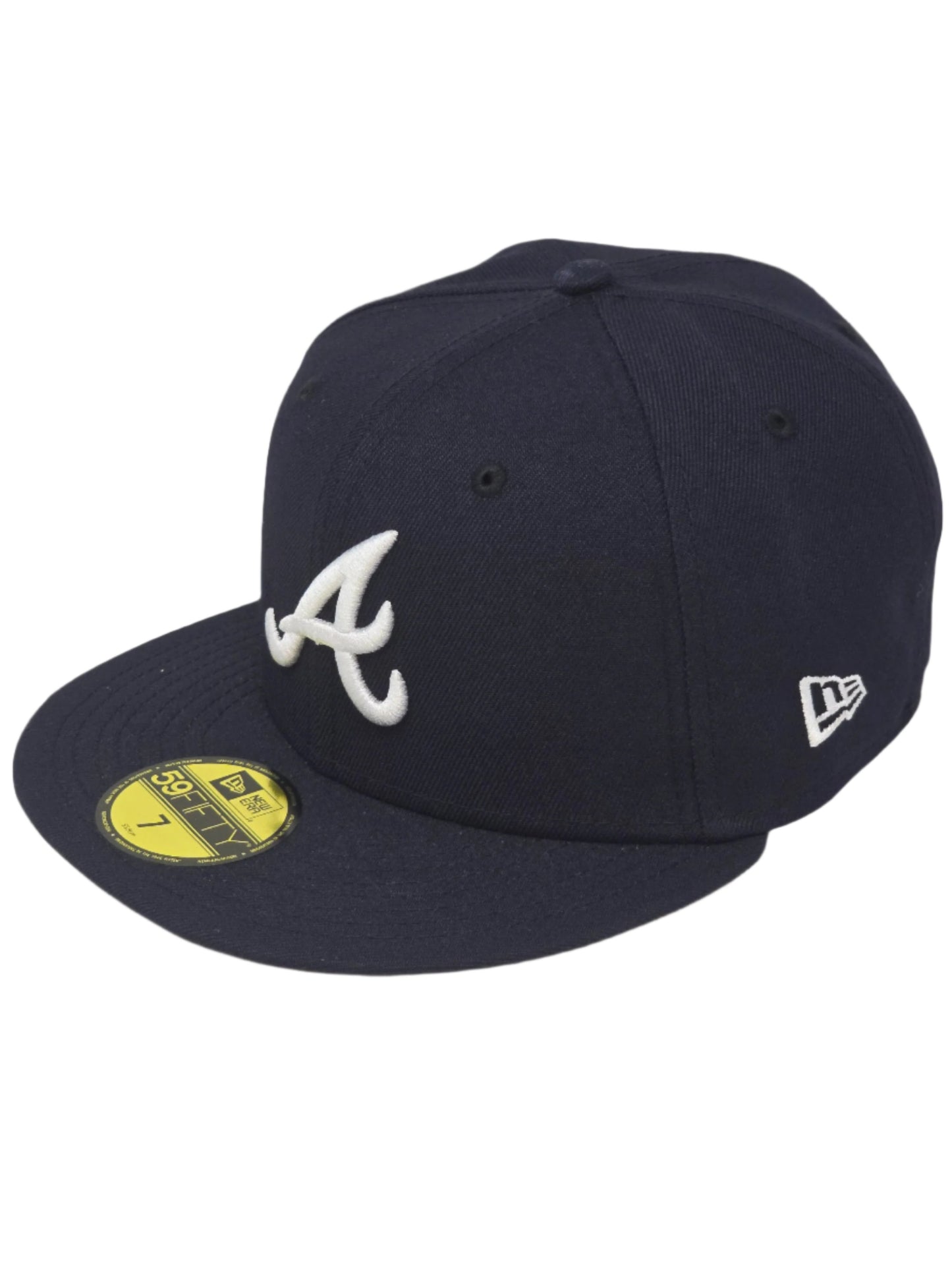 Atlanta Braves New Era 59FIFTY Navy Fitted Hat Authentic Collection