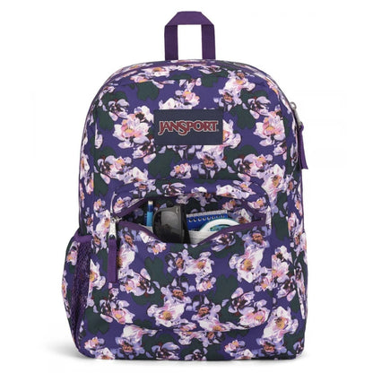 JanSport Backpack Cross Town Purple Petals