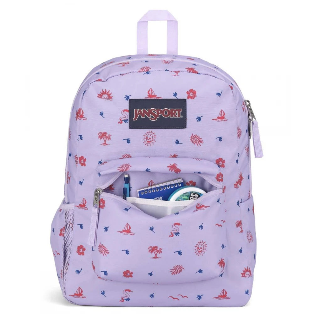 JanSport Backpack Cross Town Lagoon Luau