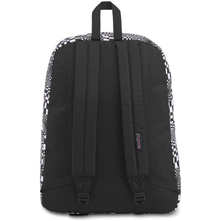 Jansport Superbreak Backpack Distorted Checkerboard