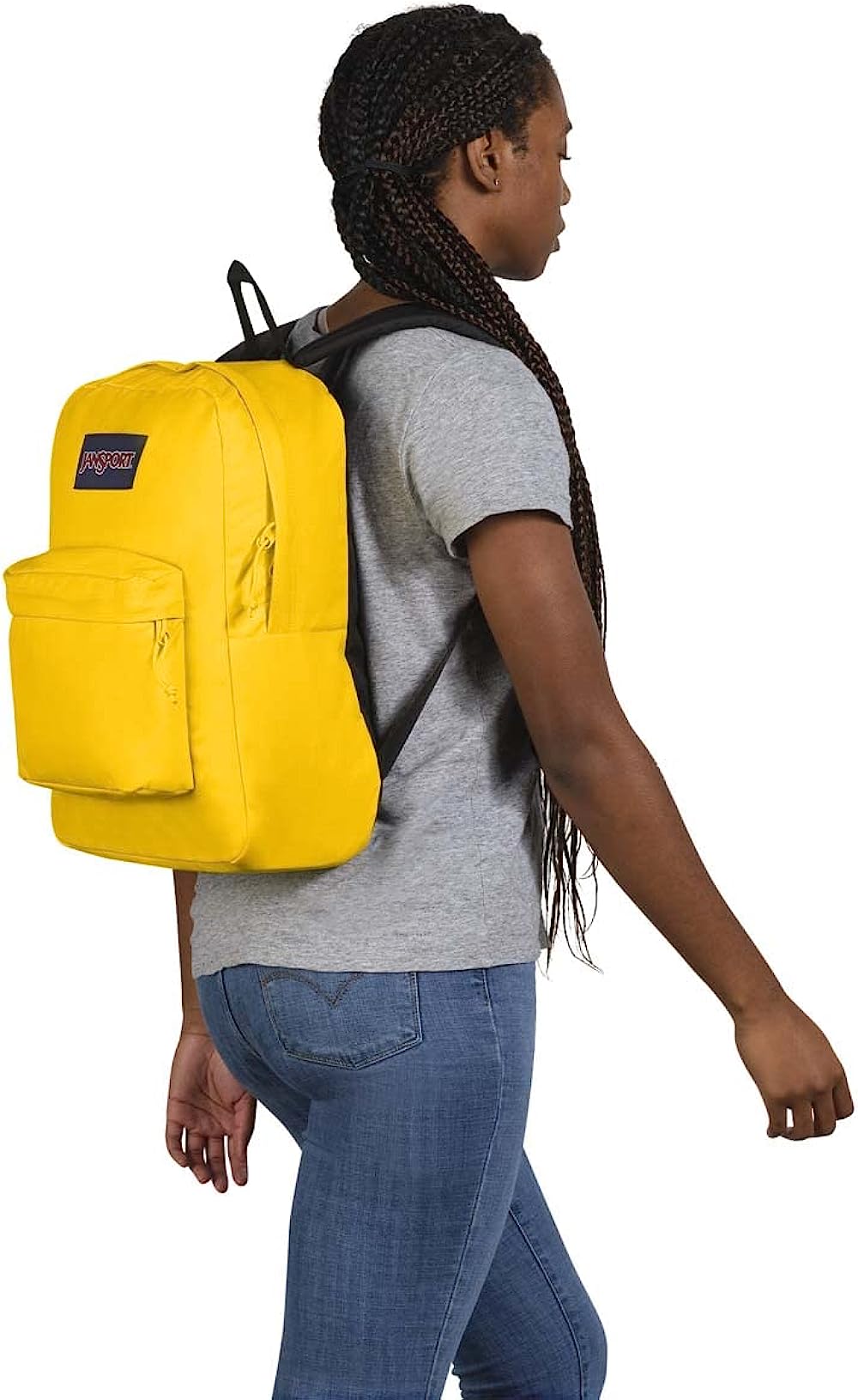 Jansport Superbreak Backpack Yellow Lemon