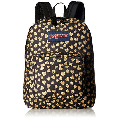 Jansport Superbreak Backpack Glitter Hearts