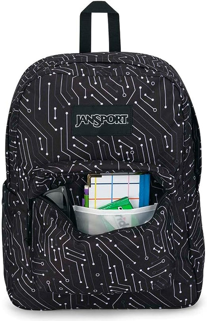 Jansport Superbreak Backpack Neural Network Black