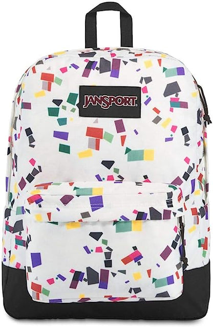 Jansport Superbreak Black Label Backpack Holiday Geo Party