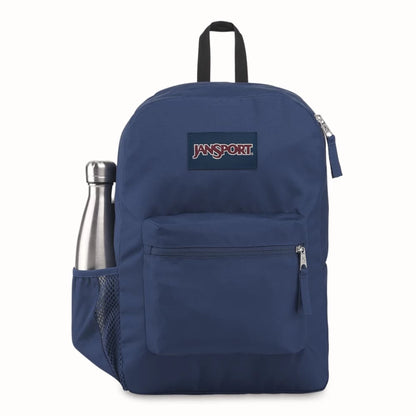 JanSport Cross Town Navy Blue School Backpack