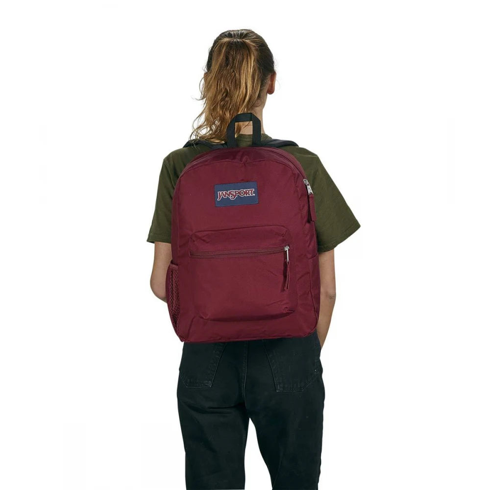 JanSport Backpack Cross Town Russet Red