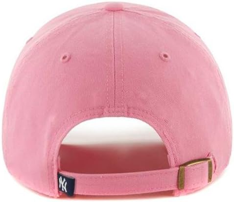 '47 MLB New York Yankees Women's Brand Clean Up Cap (Rose Pink, One Size)…