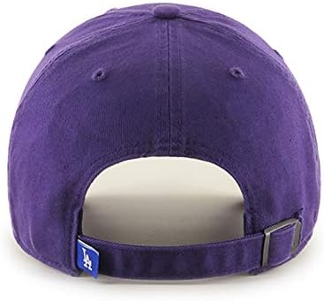 Los Angeles Dodgers Purple Clean Up Adjustable Dad Slouch Cap…