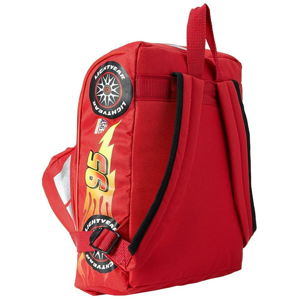 Disney Pixar Cars Todler Boys Backpack Red - 12 Inch