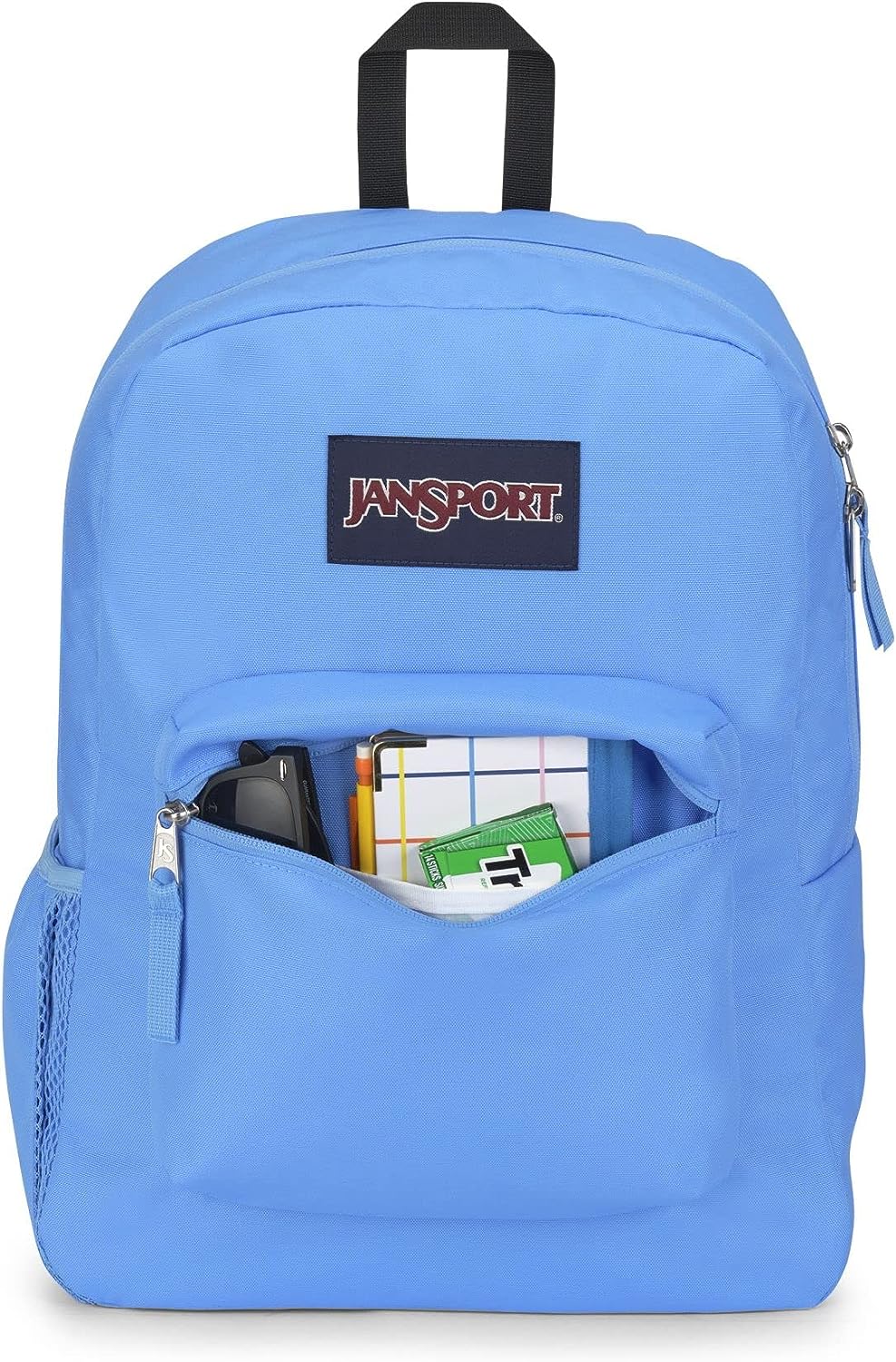 JanSport Backpack Cross Town Blue Neon