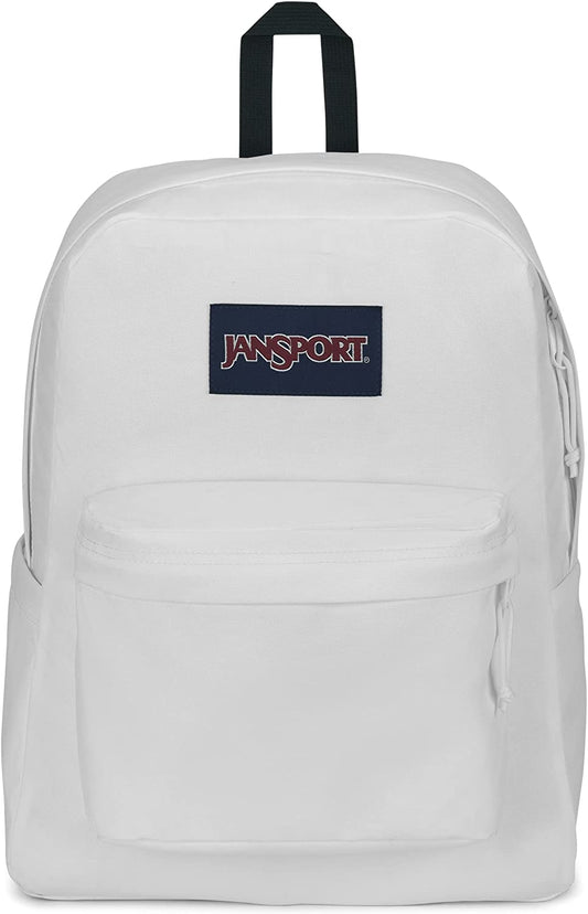 JanSport Superbreak White School Backpack