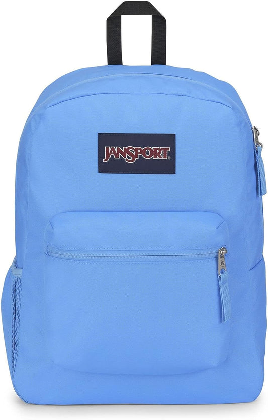 JanSport Backpack Cross Town Blue Neon