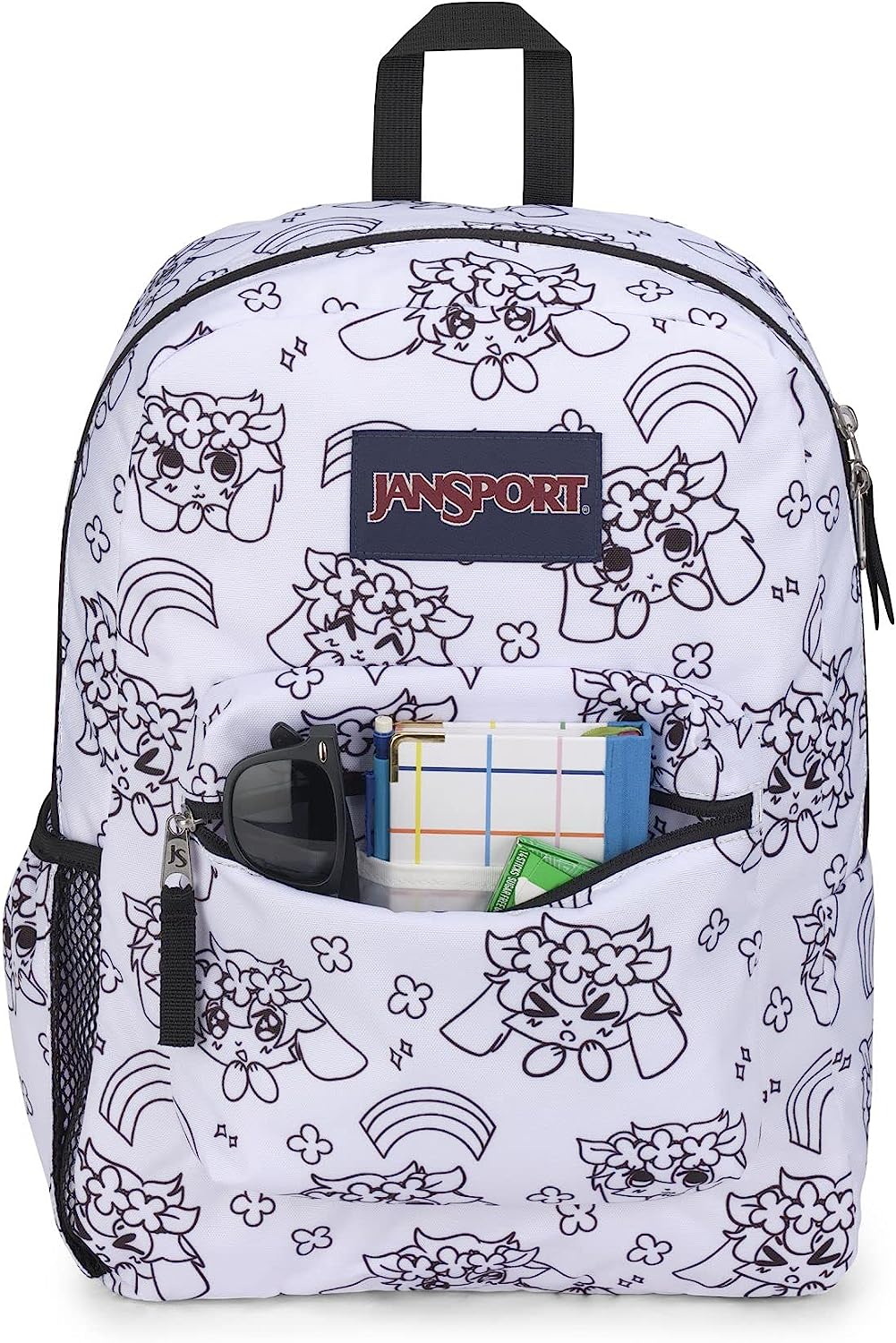 JanSport Backpack Cross Town Anime Emotions