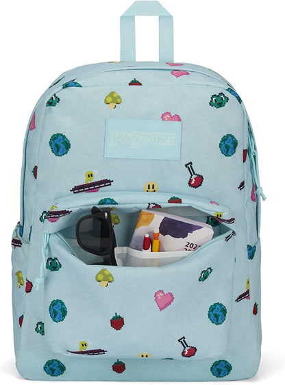 Jansport SuperBreak Backpack Pixel Party