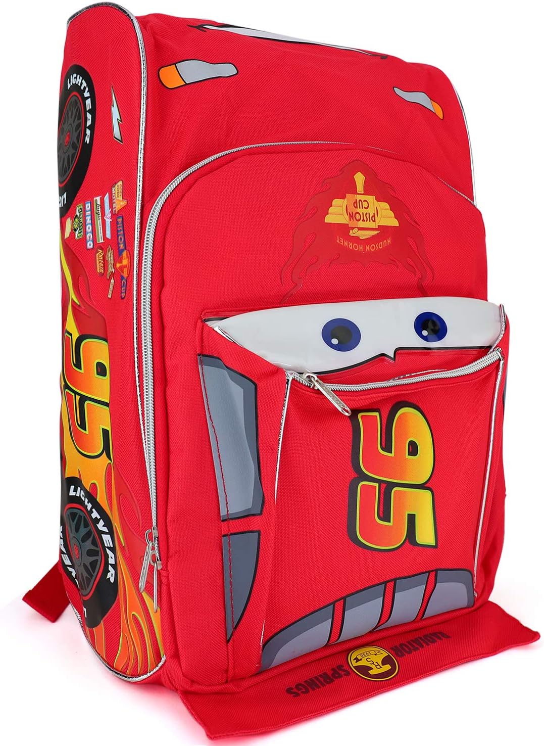 Disney Pixar Cars Backpack Red - 16 Inch