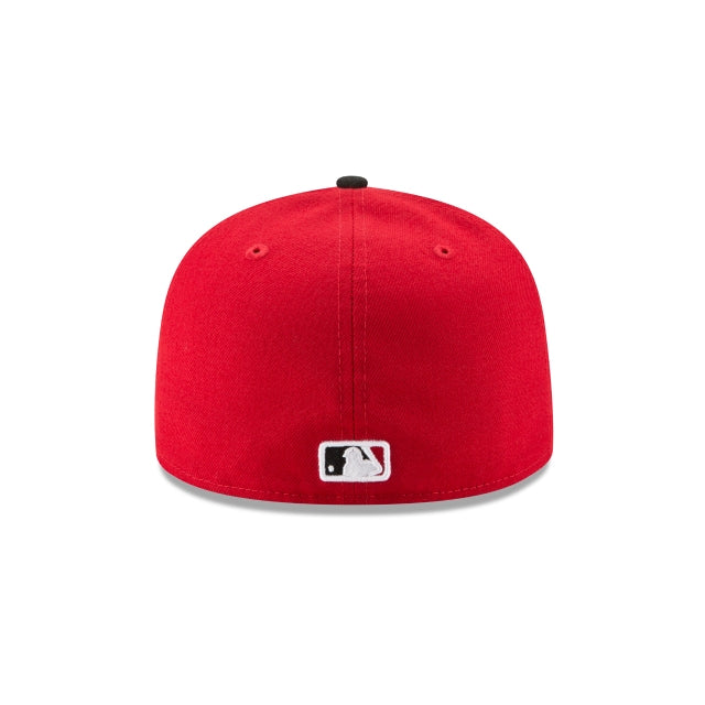 New Era 59FIFTY Fitted Hat Cincinnati Reds Authentic Collection Road