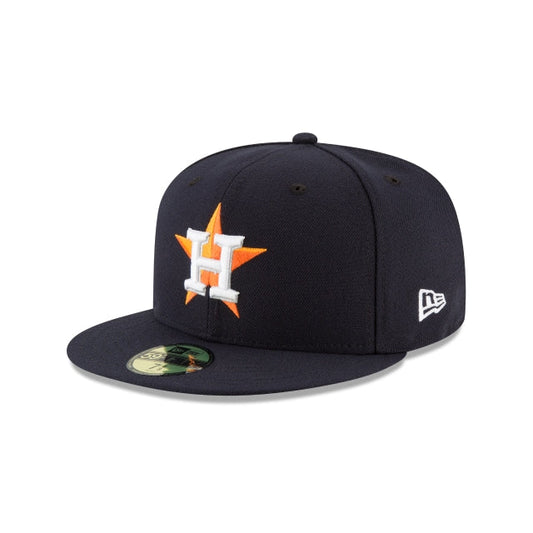 New Era 59FIFTY Fitted Hat Houston Astros Authentic Collection Home