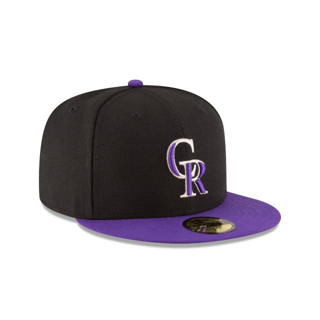 New Era 59FIFTY Fitted Hat Colorado Rockies Authentic Collection Alt