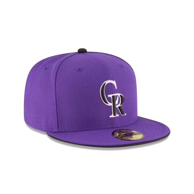 New Era 59FIFTY Fitted Hat Colorado Rockies Authentic Collection Alt 2