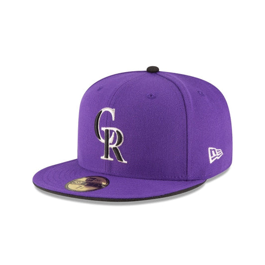 New Era 59FIFTY Fitted Hat Colorado Rockies Authentic Collection Alt 2