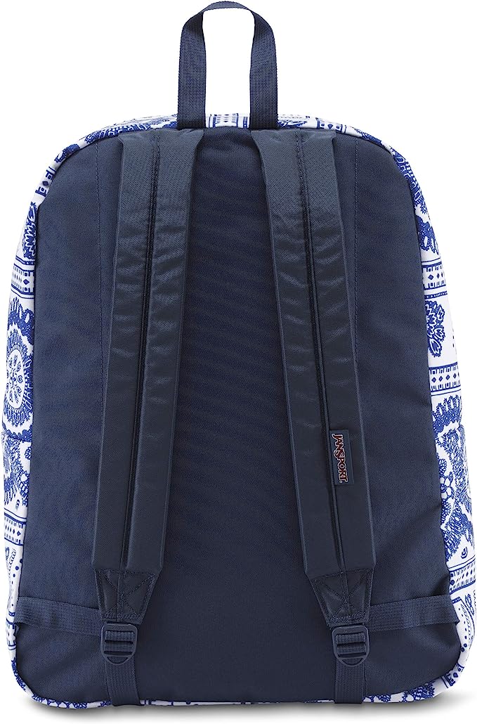 Jansport Superbreak Backpack White Swedish Lace