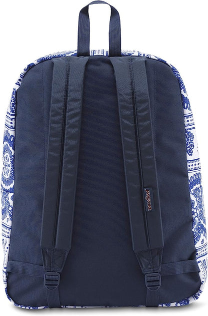 Jansport Superbreak Backpack White Swedish Lace