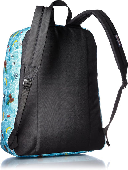 Jansport Superbreak Backpack Multi Pool Party