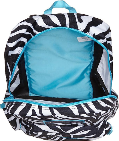 Jansport Superbreak Backpack Overexposed Miss Zebra/Mammoth Blue