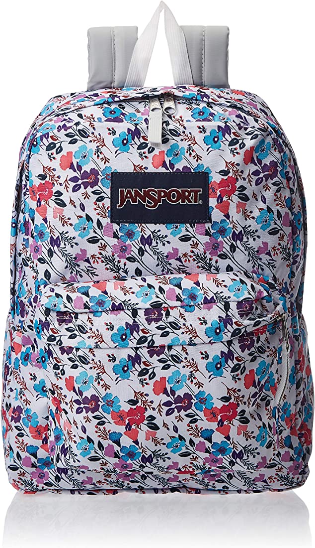 Jansport SuperBreak Backpack Petal to the Metal