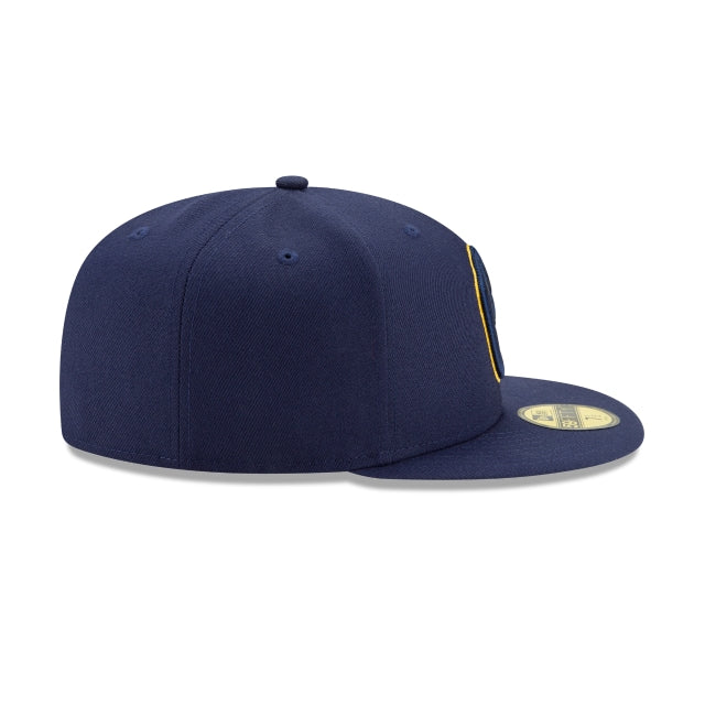 New Era 59FIFTY Fitted Hat Milwaukee Brewers Authentic Collection