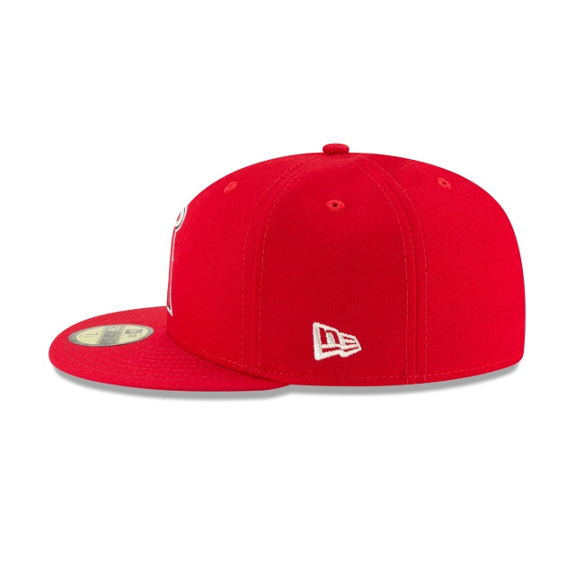 New Era 59FIFTY Fitted Hat Los Angeles Angels Authentic Collection