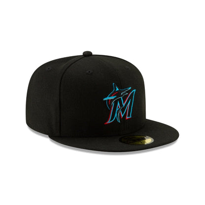 New Era 59FIFTY Fitted Hat Miami Marlins Authentic Collection