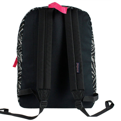 Jansport Superbreak Backpack Grey Tar Wild At Heart