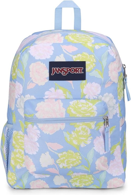 JanSport Backpack Cross Town Backpack - Autumn Tapestry Hydrangea