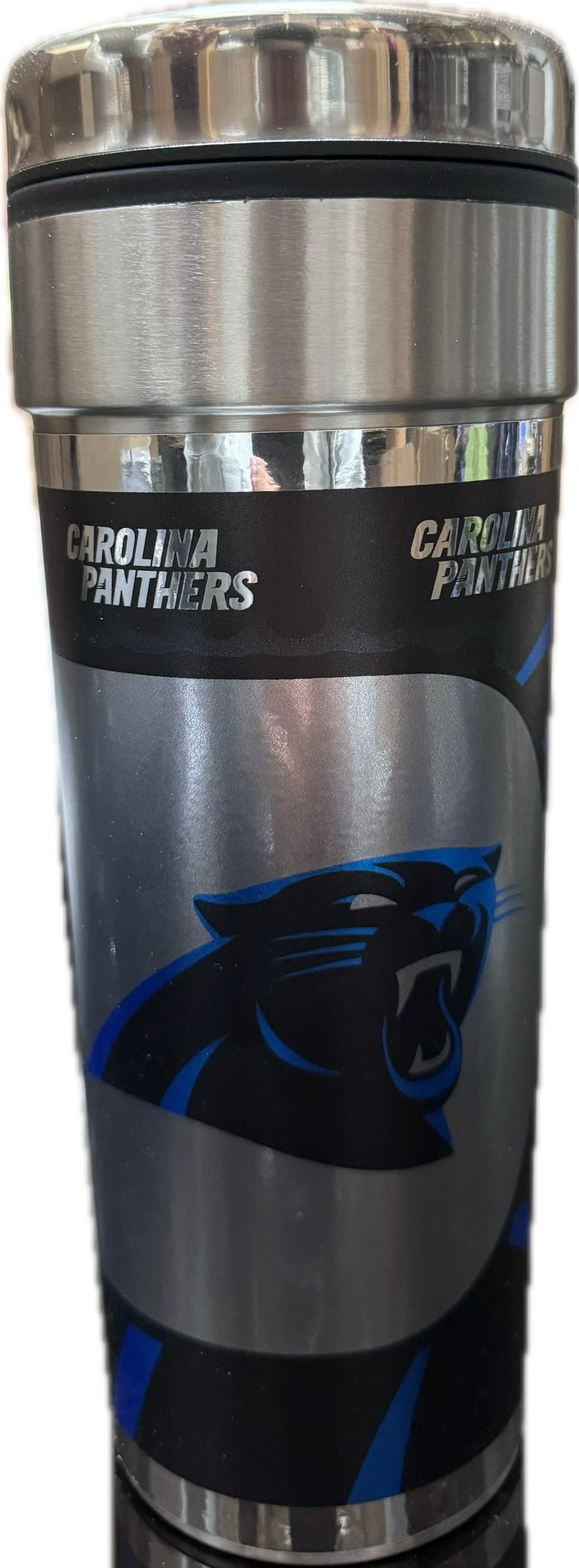 Carolina Panthers Travel Tumbler Stainless Steel 22oz