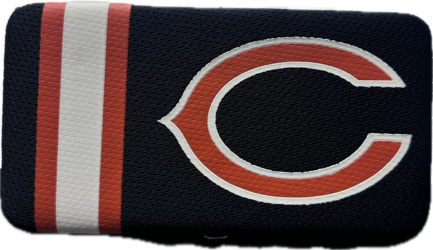 New NFL Shell Mesh Clutch Wallet - Chicago Bears