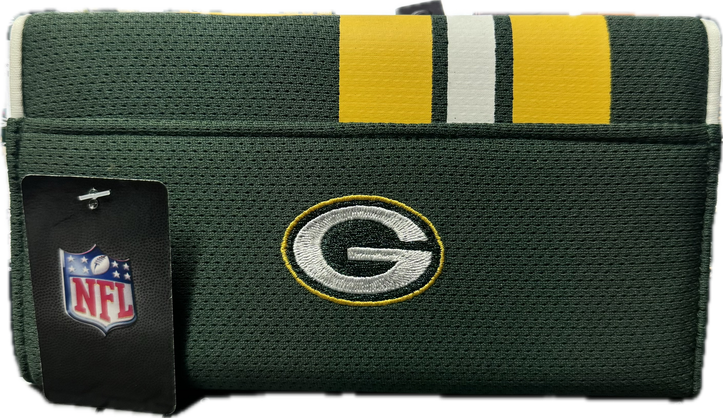 Green Bay Packers Mesh Organizer Wallet