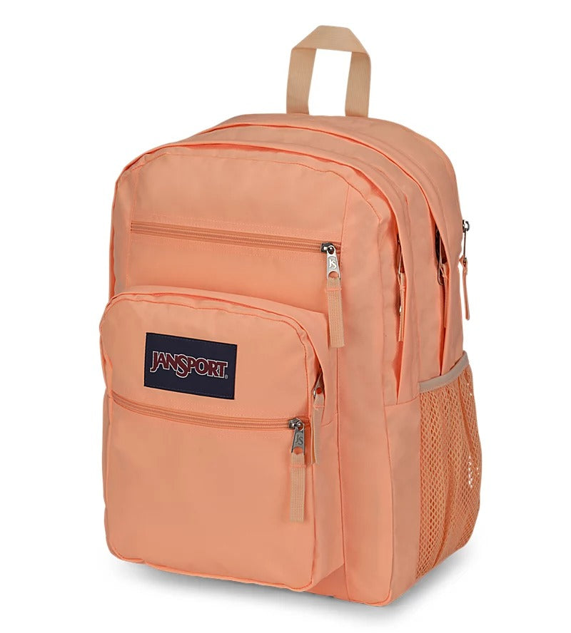 JanSport Backpack Big Student Peach Neon