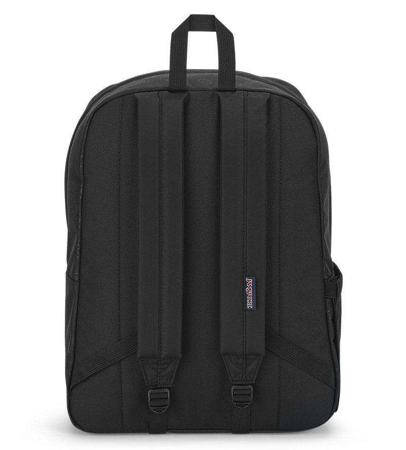 Jansport Backpack Superbreak Plus Happy And Sad Black