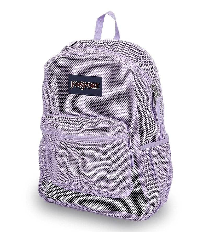 JanSport ECO Mesh Pack Pastel Lilac