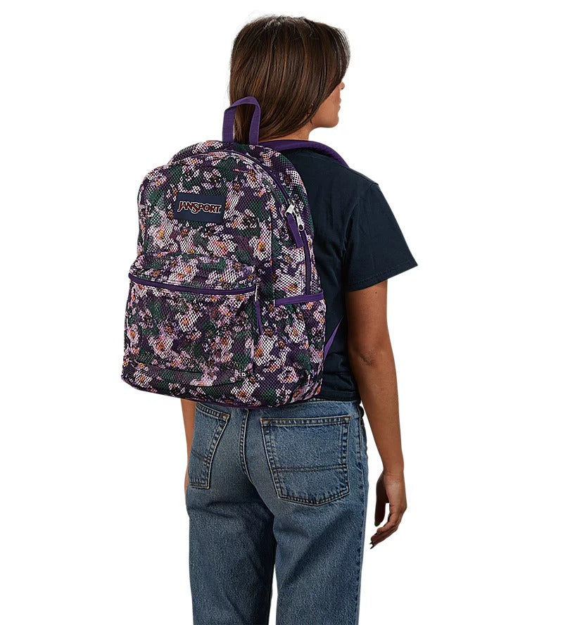 JanSport ECO Mesh Pack Purple Petals