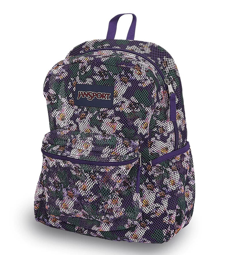 JanSport ECO Mesh Pack Purple Petals