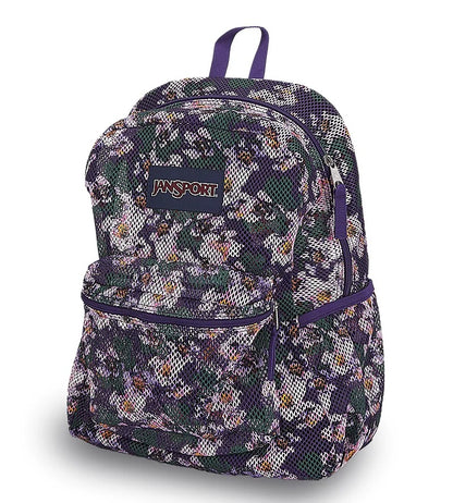 JanSport ECO Mesh Pack Purple Petals