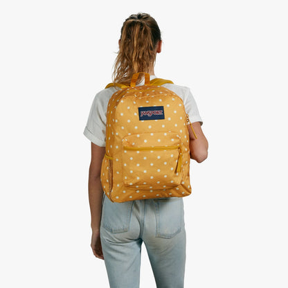 JanSport Backpack Cross Town Honey Ditzy Dot